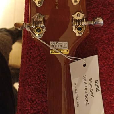 Guild Newark St. Collection Bluesbird Iced Tea Burst 379-1800-838 image 12