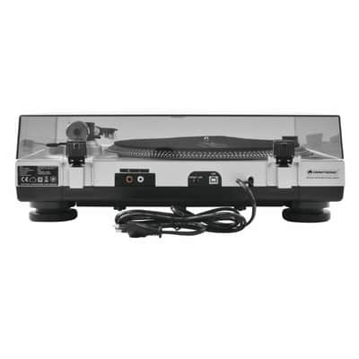Omnitronic BD-1380 Belt-Drive USB DJ Turntable (silver) image 6