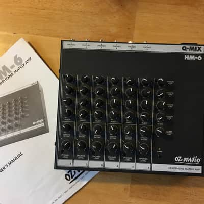 Oz Audio Q-Mix HM-6 six channel headphone matrix mixer image 2