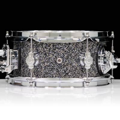 DWe 5x10 Laser Black Galaxy Snare Drum Bundle (Drum, Hub and Software) image 7