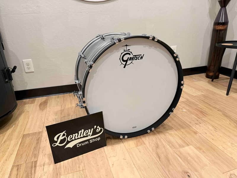 Gretsch Brooklyn Series 16x24 Bass Kick Drum in Grey Oyster Nitron (Open Box) image 1