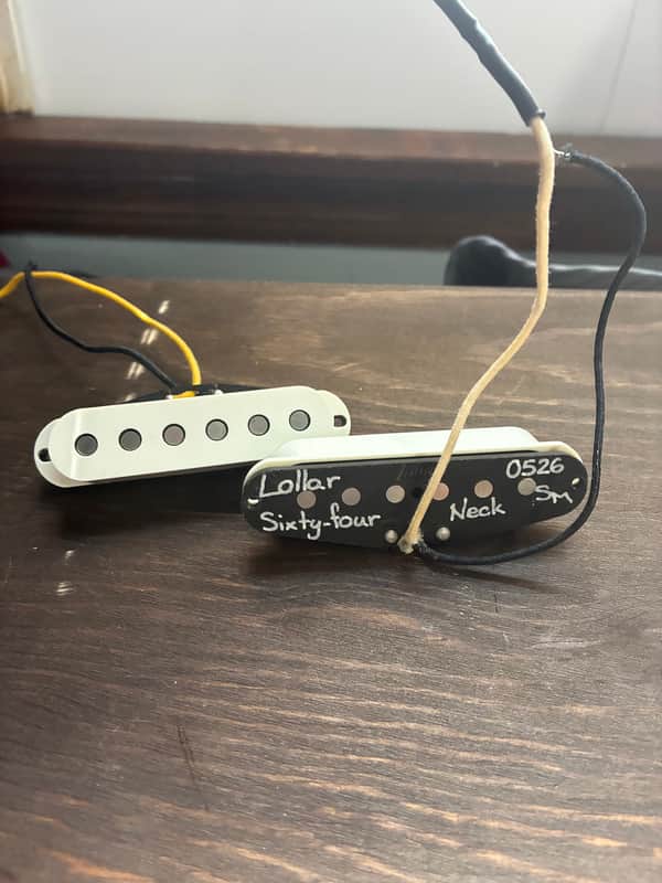 Lollar Sixty-Four Neck + Middle Strat Pickups image 1