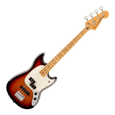 FENDER - Player II Mustang Bass PJ  Maple Fingerboard  3-Color Sunburst - 0140492500 image 4