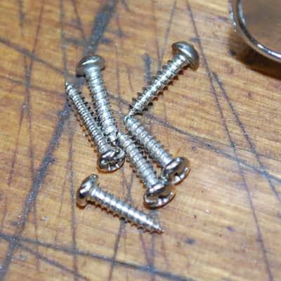 New Old Stock Ping 3x3 Chrome Guitar Tuners with installation Screws #2 image 5