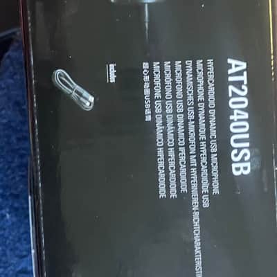 Audio-Technica AT2040USB Digital Dynamic Microphone 2023 - Present - Black image 3
