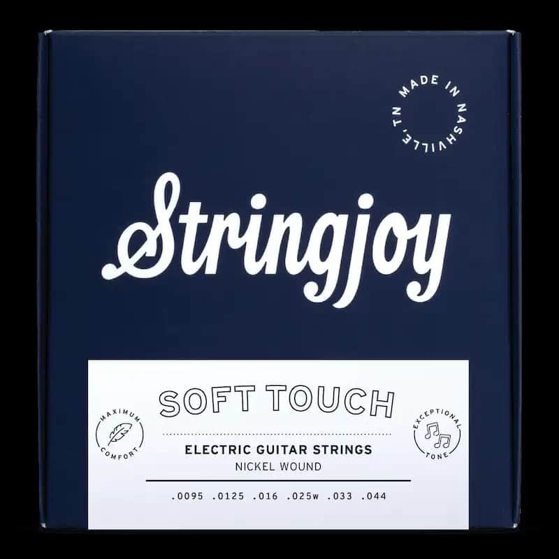 Stringjoy Soft Touch Signatures Nickel Wound Electric Guitar Strings, 9.5-44 image 1
