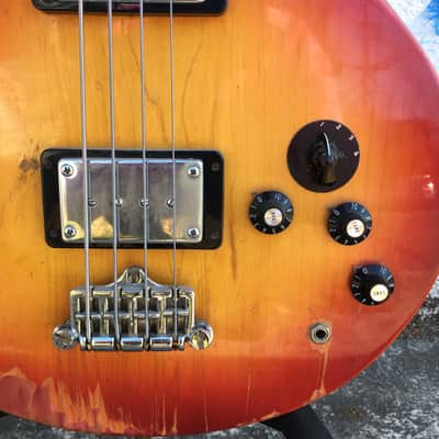 Gibson  L5 Bass 1970s sun burst image 5