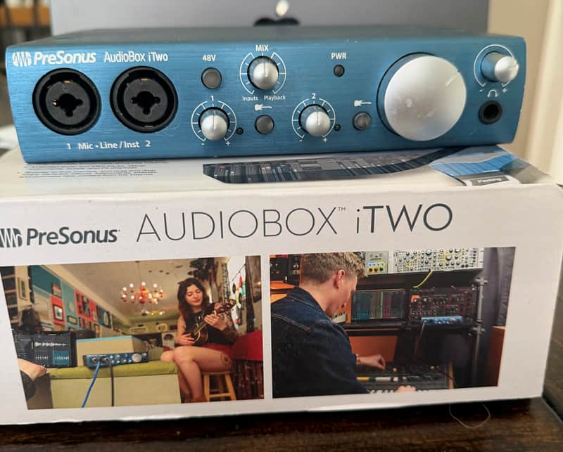 PreSonus AudioBox iTwo USB Audio Interface 2014 - Present - Blue image 1
