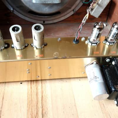 1959 Supro 1624T Dual Tone Vintage Valco USA 1x12 Tube Amplifier Rola Jimmy Page image 9