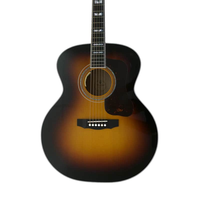 Guild F-55E Antique Burst USA-Made Jumbo w/ LR Baggs — NEW Dealer Closeout image 1