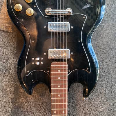 Teisco Del Rey SG 1960s Black image 2