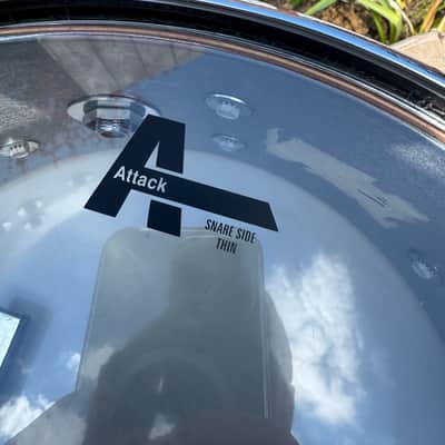 Gretsch USA Custom 14x5 Maple Snare Drum – Stop Sign Badge – Die-Cast Hoops – Vintage 70s/80s image 14