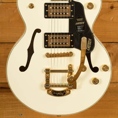 Gretsch G2655TG Streamliner Centre Block Jr. Double-Cut LTD - Laurel - Vintage White image 1