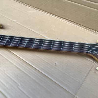 Samick Vintage 5 string bass 90’s / alembic construction style gorgeous wood image 11