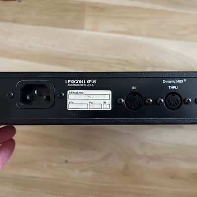 Lexicon LXP-15 Multi-Effects Processor 1990s - Black image 4