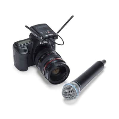 Samson Concert 88 Camera Handheld UHF Wireless System, Channel K image 2