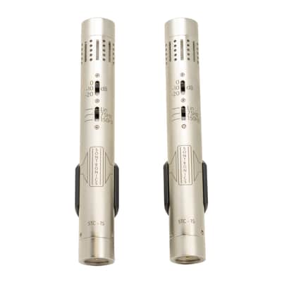 Sontronics STC-1S - Matched Stereo Pair of Condenser Microphones - Silver (STC1-SET-SLV-U) image 7