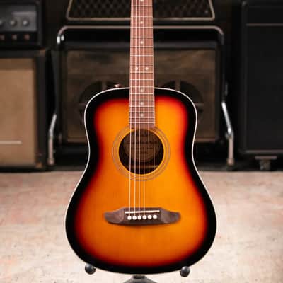 Fender California Standard Redondo Mini Acoustic Guitar - 3-Color Sunburst with Gig Bag image 3