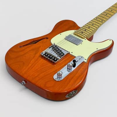 G&L Tribute ASAT Classic Bluesboy Semi-Hollow Electric Guitar - Orange image 11