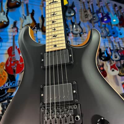 PRS DW CE 24 "Floyd" Electric Guitar - Custom Black Top w Natural Back Authorized Dealer Free Shipping! 104 FREE PLEK! image 3