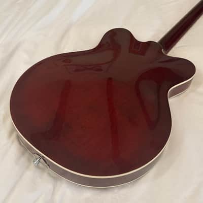 Gretsch G5122DC Hollow Body Double Cut - Made in Korea (MIK) - Epiphone Casino Killer - Wine Red - Free Pro Setup - 6.7 lbs image 7