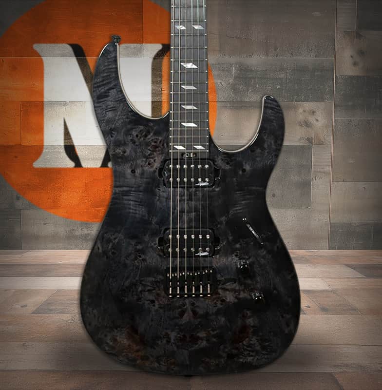 Legator Ninja N6SS Electric Guitar - Black (N6SS-BLK) | Reverb
