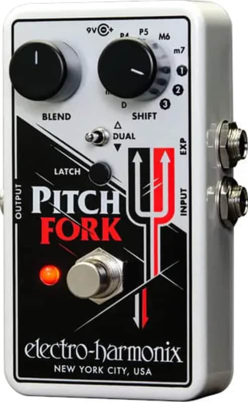 Electro-Harmonix Pitch Fork Polyphonic Pitch Shifter Effects Pedal image 1