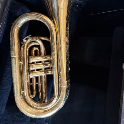 Bach Mercedes Marching Baritone, with case and mouthpiece, USA image 8