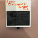 Boss TU-2 Chromatic Tuner (Dark Gray Label) 1998 - 2009 - White