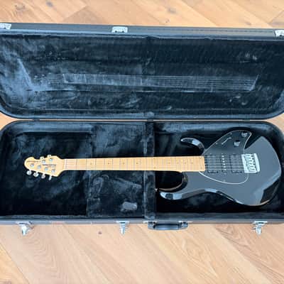 Ernie Ball Music Man Silhouette USA HSH Black Maple w/case image 2