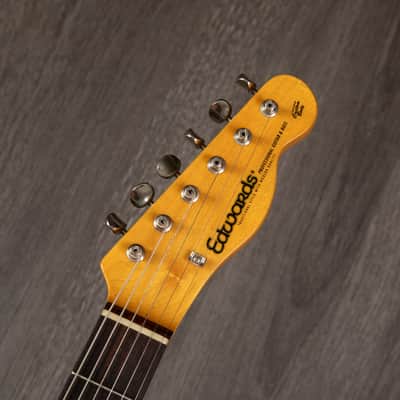 2006 ESP Edwards E-TE-100 Telecaster Candy Apple Red image 11