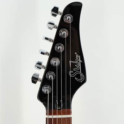 Suhr Modern Plus HSH Guitar w/ Pau Ferro Fingerboard - Trans Charcoal Burst image 5