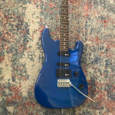 Charvette by Charvel Model 200 1989 - Royal Blue image 2