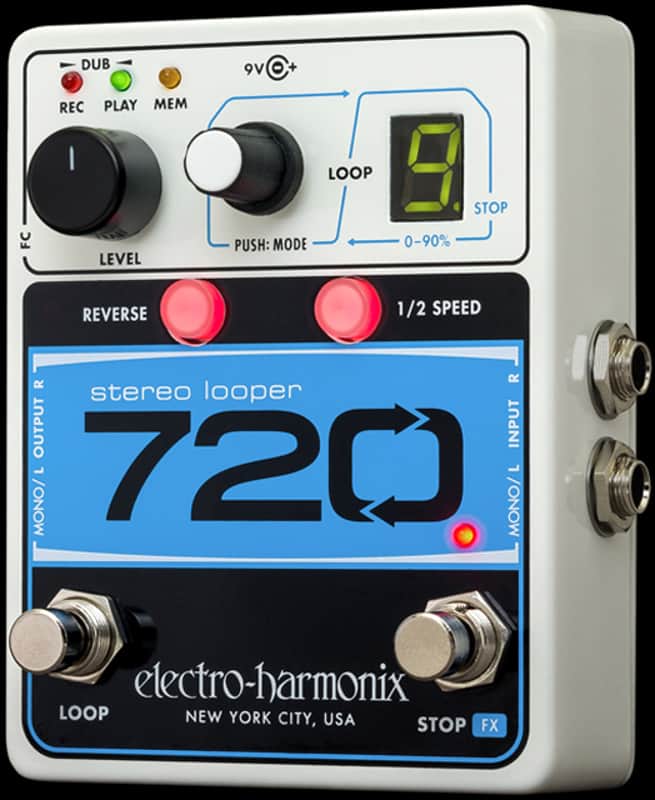 Electro-Harmonix 720 Stereo Looper Pedal *Authorized Dealer* FREE 2-Day Shipping! image 1