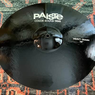 Paiste Colorsound 900 Heavy Crash Cymbal Black 16 in. image 1