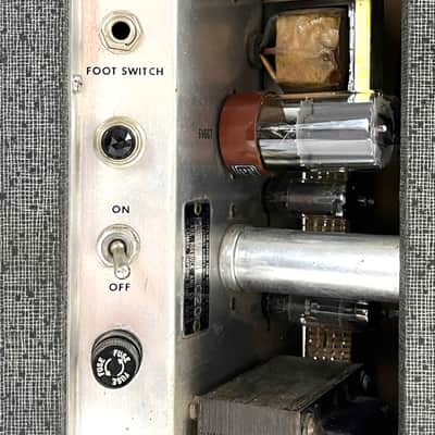 Silvertone 1482 Amp - 1963-1968 - 15w - Lil’ Texas Speaker - Gray Tolex image 9