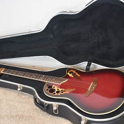 Ovation Celebrity CS257 - 2000s - Cherry Burst - w/ OHSC image 24