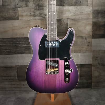 Schecter PT Special Electric Guitar - Purple Burst Pearl (667) image 2