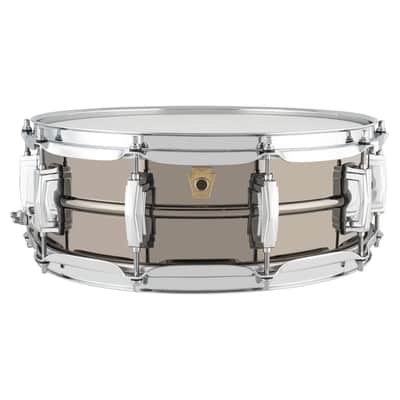 Ludwig *Pre-Order* Black Beauty 5x14" Smooth Shell Snare Drum Imperial Lugs | LB416 | Made in the USA | Special Order | Authorized Dealer image 1