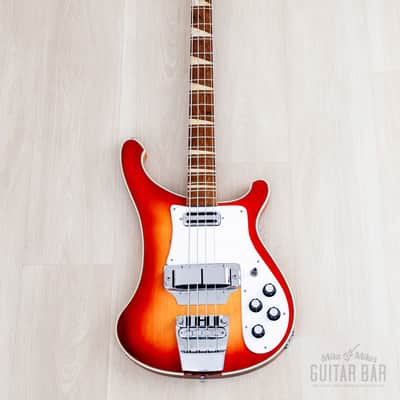 1965 Rickenbacker 4001 Vintage Neck Through Bass Fireglo w/ Case image 2