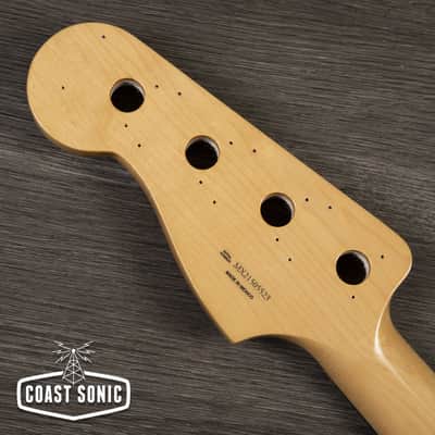 Mint Fender Classic Series 70's Precision Bass Neck Maple w/ Block Inlays image 5