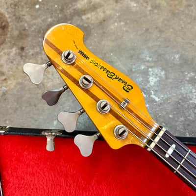 Yamaha  BB-2000 Broad Bass c 1978 Sunburst original vintage USA image 6
