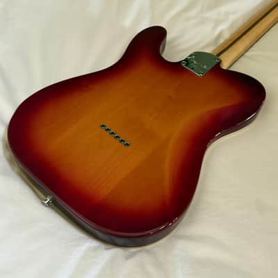 Vintage 2005 Fender American Deluxe Telecaster Rosewood Fretboard - Cherry Sunburst - Free Pro Setup image 7