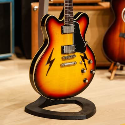 Rock N Roll Relics Lightning - Sunburst-Sunburst image 4