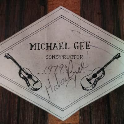 1979 Michael Gee Rosewood and Cedar English Made Classical Guitar image 7
