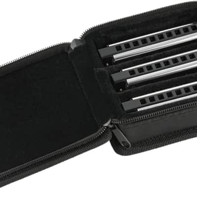 Fender Blues Deluxe Harmonicas, Pack Of 3, With Case image 2