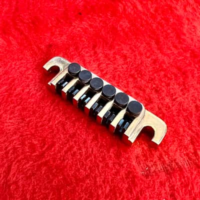 Gibson TPS-6 fine tune tailpiece c 1980 - Gold original vintage USA es Les paul Artist custom image 3