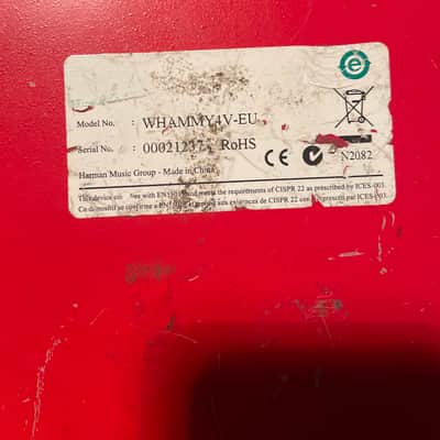 DigiTech Whammy WH-4 - Red image 2