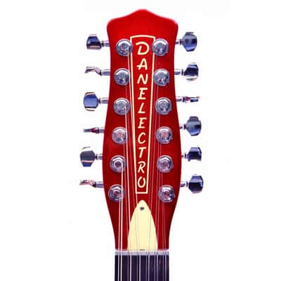 Danelectro'59 Vintage 12 String Red Metallic New, D59V12-MR image 14