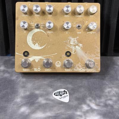 Limited Edition Walrus Audio Slö & Fathom Gold Standard Reverb Pedal  - 2020 image 1
